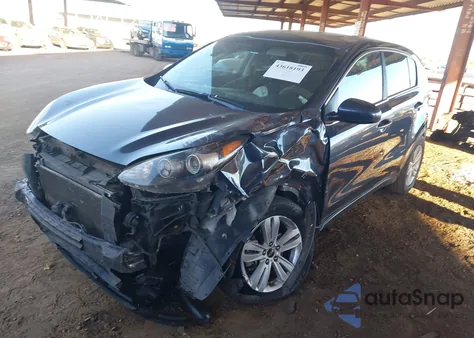 2017 Kia Sportage Lx из США, поврежденный, VIN KNDPM3AC3H7105681